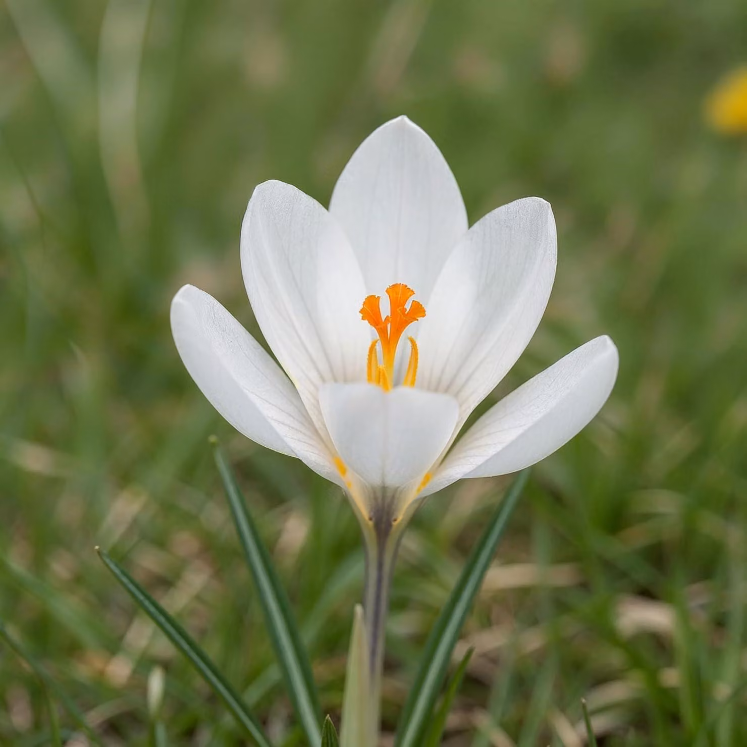 Colchicum album, un classico senza tempo - bulbi resistenti al freddo invernale - 3 bulbi - fioritura autunnale, perenne - piante autentiche provenienti dall'Olanda - adatte per giardino e prato (non semi, non artificiali)