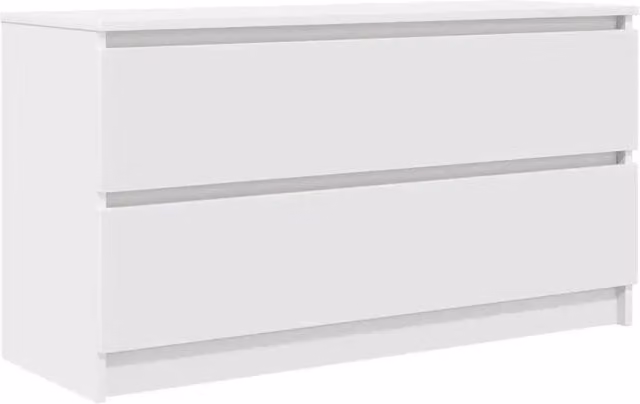 Mobile porta TV moderno con ampio spazio contenitivo 100 x 35 x 54 cm legno composito bianco 02_0051752