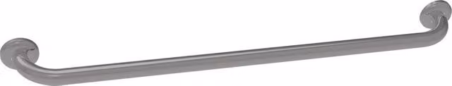 Maniglia di sicurezza GOMAN in acciaio inox lucido argento con set di rosette, montaggio a parete, 90 cm