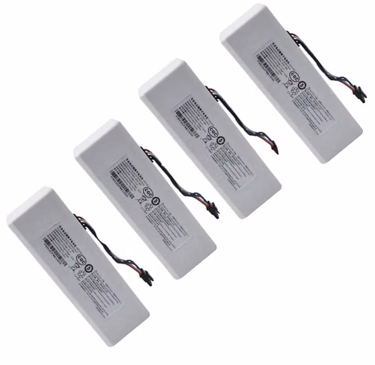 Batterie di ricambio, capacità 12800mAh, compatibili con robot aspirapolvere, 12800mAH-4