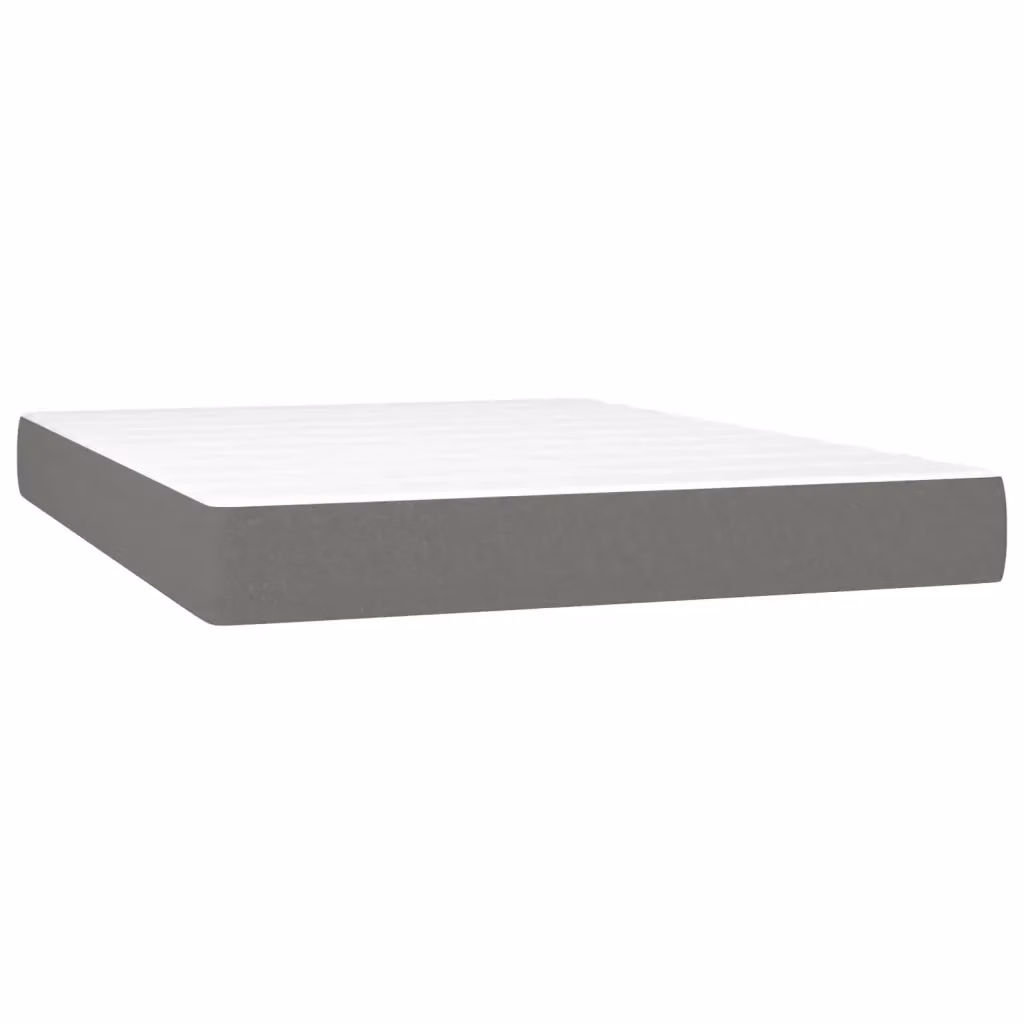 Materasso Ibrido vidaXL Grigio e Bianco L: 140 cm, P: 200 cm, H: 20 cm – 2