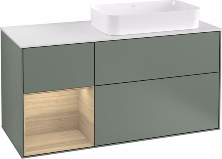 V&B mobile da parete Finion 120cm, Pl w m, Reg li Oa ven, Oli. m Lac
