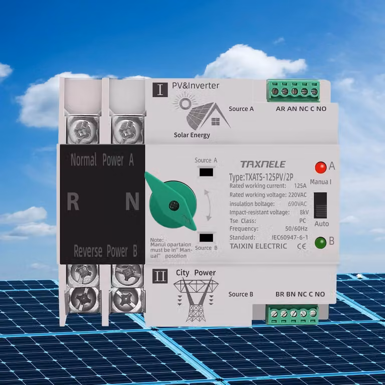 Interruttore automatico da 100 A - 220 V, corrente alternata - Interruttore differenziale