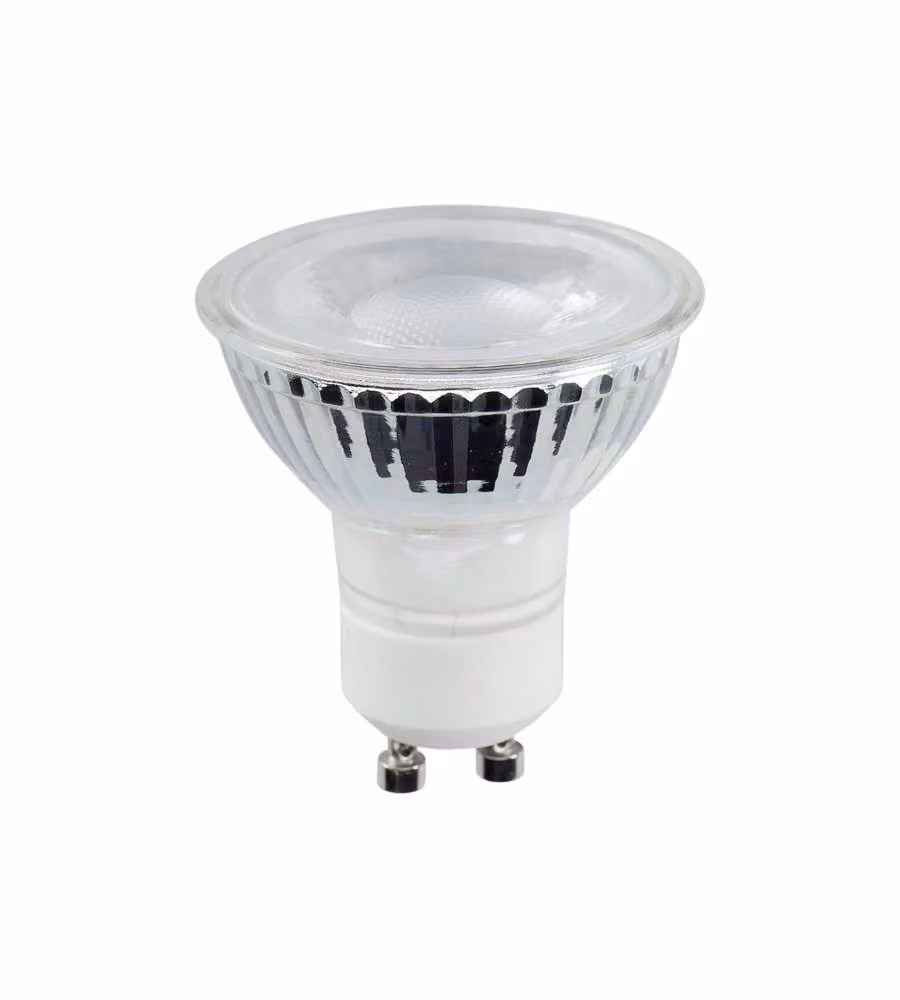 Lampadina a Led EcoLED GU10 Glass 95gr 6W 6500K Luce Fredda