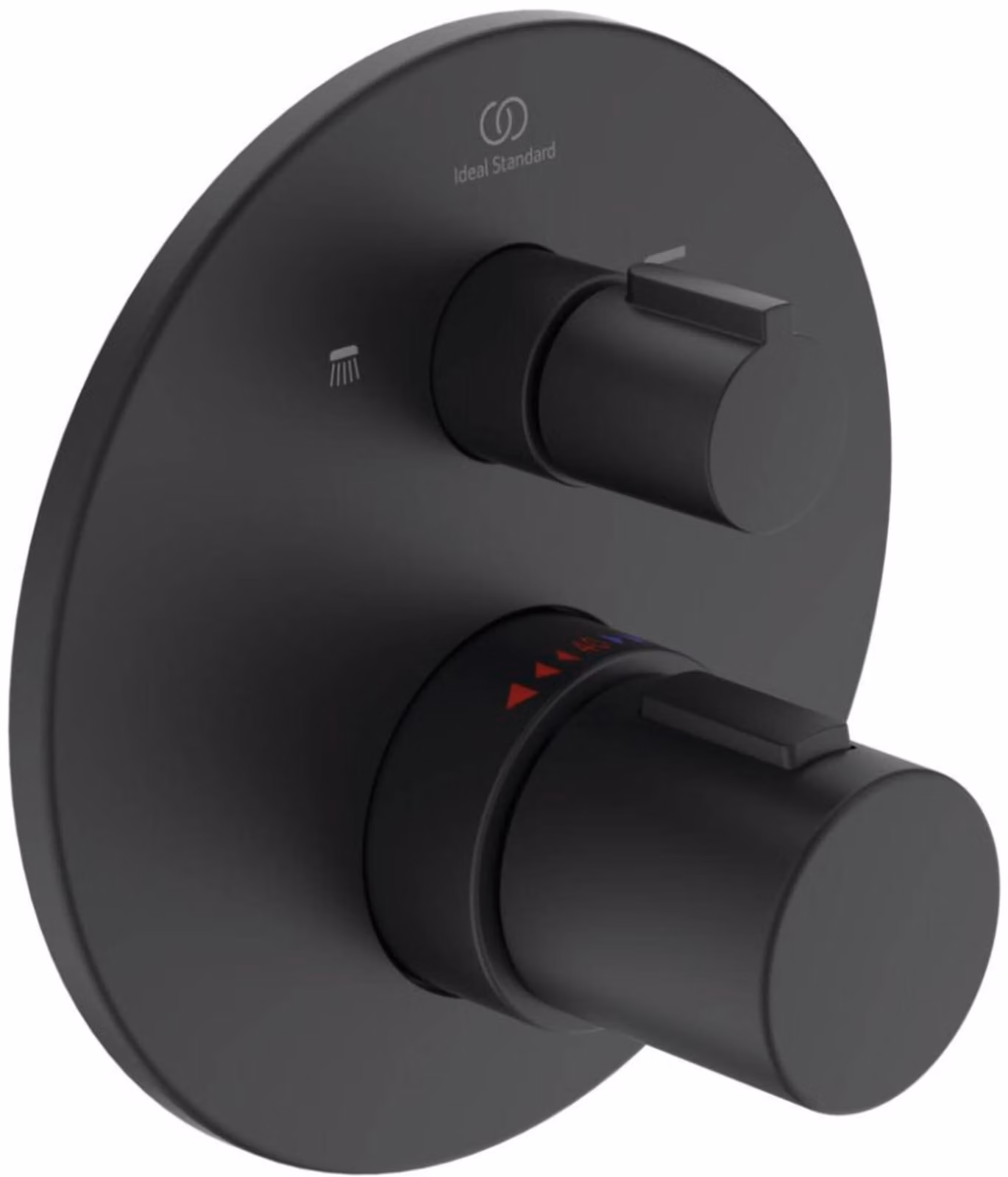 Ideal Standard Ceratherm T100 termostato da incasso per bagno A5814XG Nero (Silk Black)