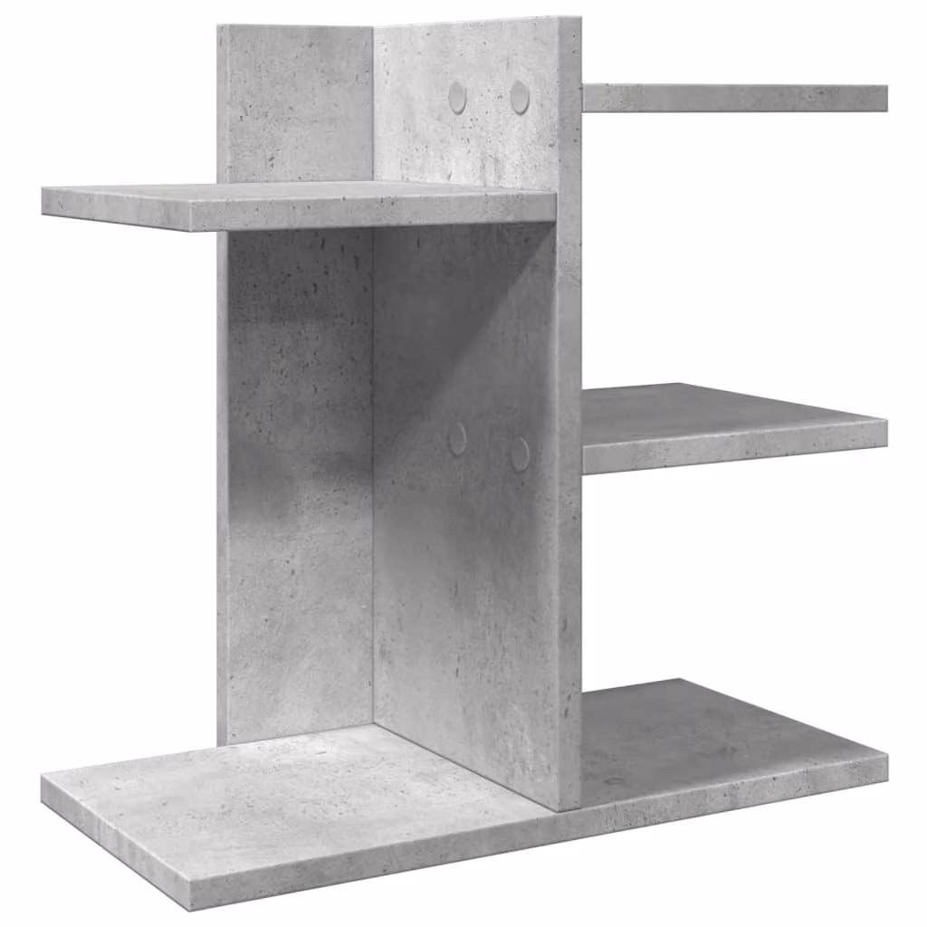 Organizer Scrivania Grigio Cemento 42x21,5x42 cm Multistrato
