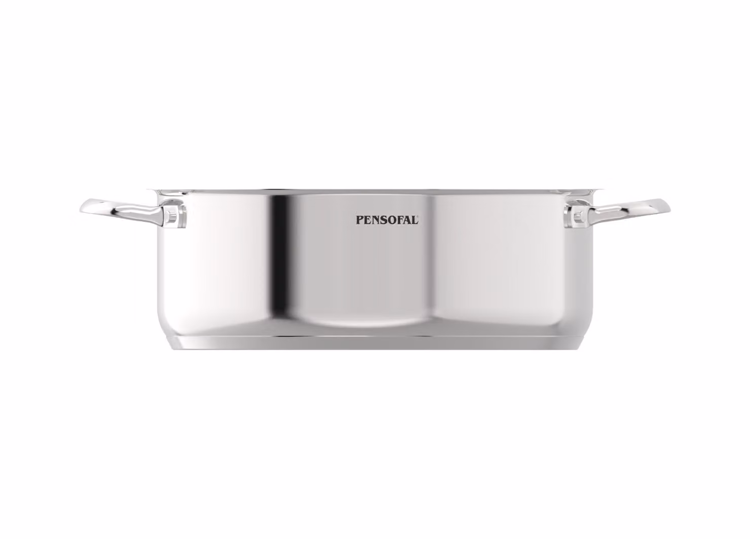 Tegame in Acciaio inox antiaderente PFAS Free per induzione, con due maniglie, linea New Era, diam. 24 cm