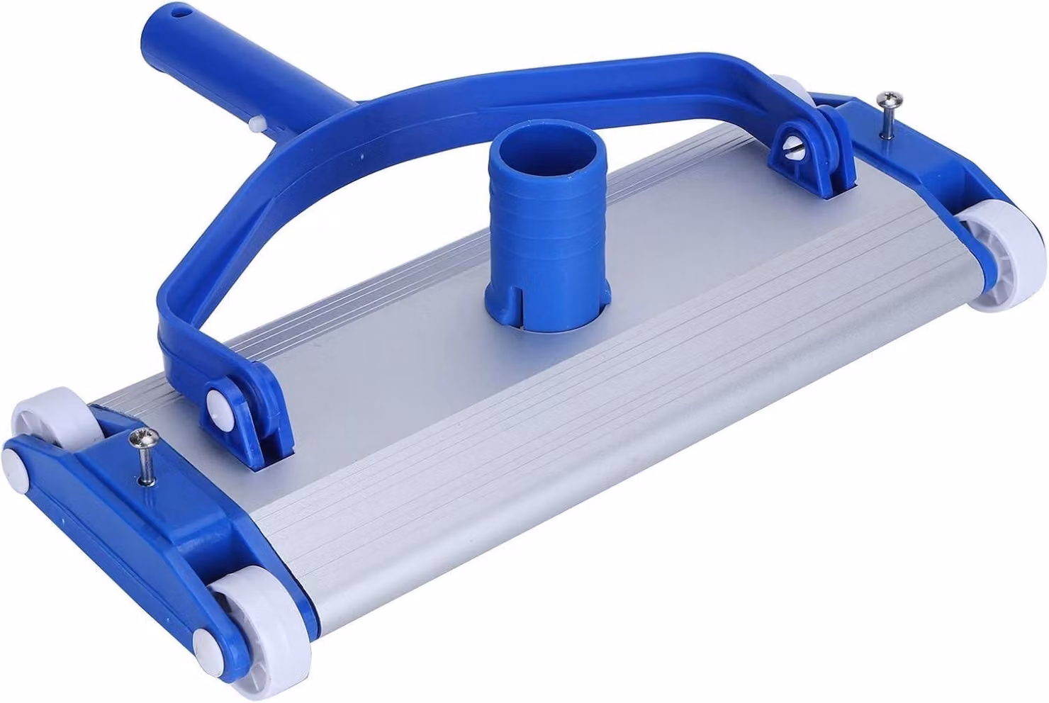 Pulitore per piscine in alluminio con ruote