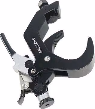 Fissaggio per testa mobile, struttura in metallo, compatibile con DMX, modello AC-049, con 6 ganci per luci
