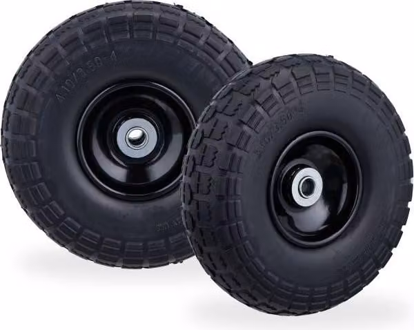 Set di 2 pneumatici per carriola in PU