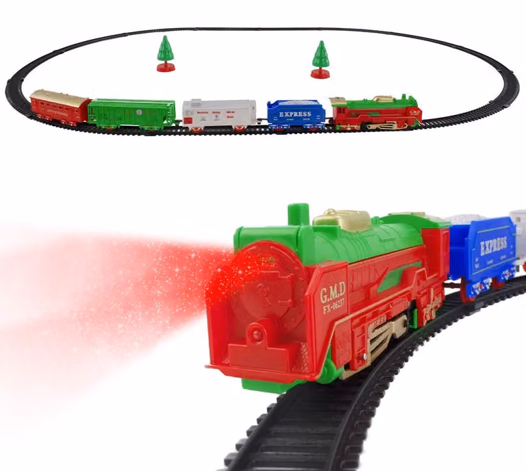 Trenino di Natale per Albero a Batteria