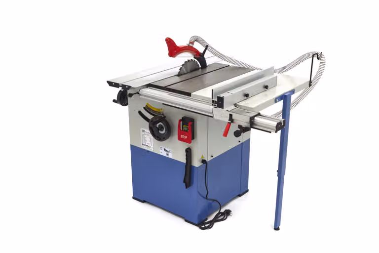 Tavolo per sega circolare con tavolo a rulli 2200 Watt