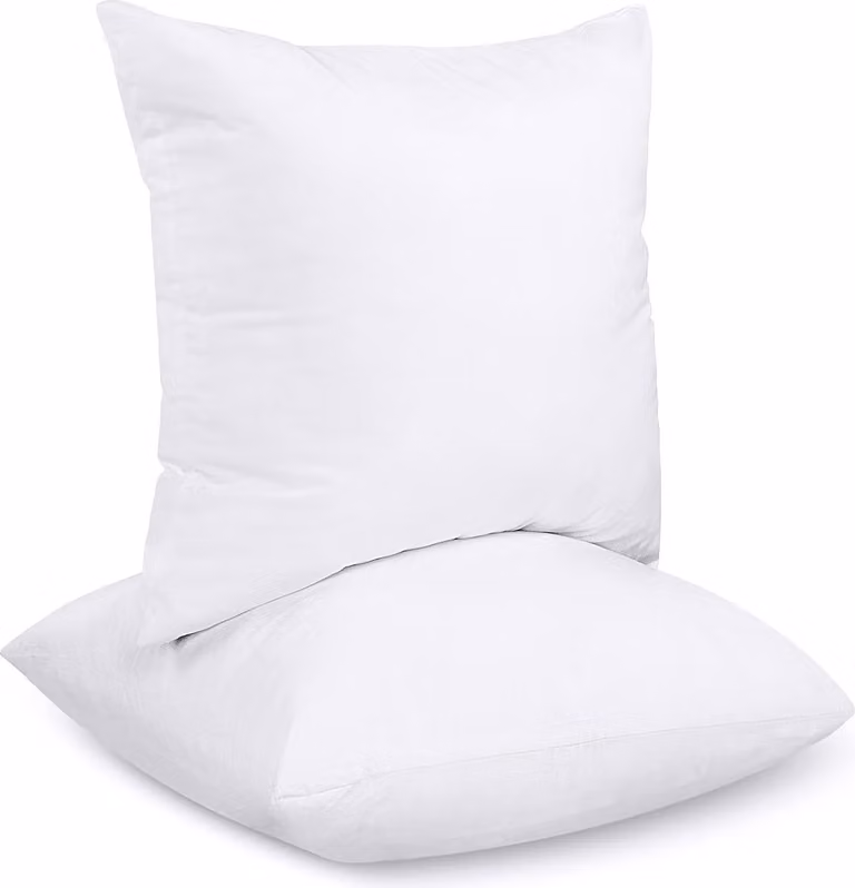 Cuscino 70x90 cm, ipoallergenico, microfibra liscia, bianco, silicone