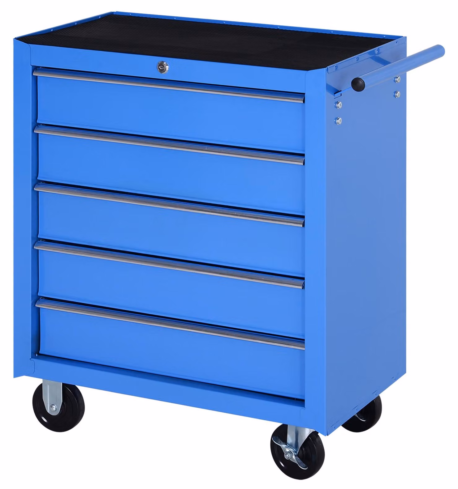 HOMCOM Carrello portautensili Carrello da officina Cassetta portautensili su ruote