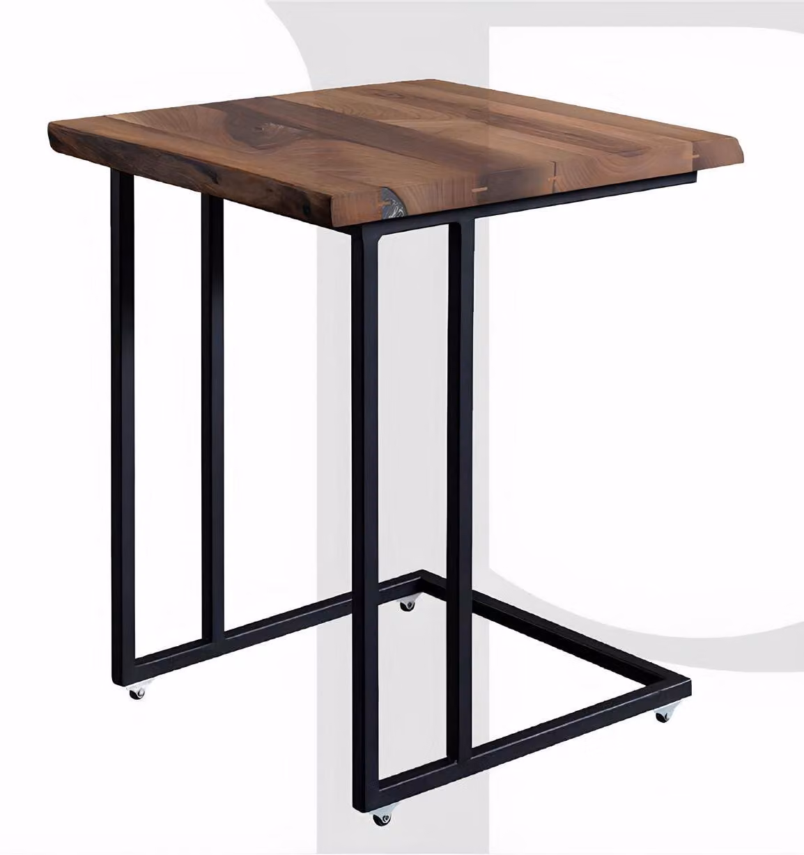 Tavolino ausiliario, stile moderno, colore marrone, nuovo, comodo, ideale per il soggiorno, spazioso, in legno