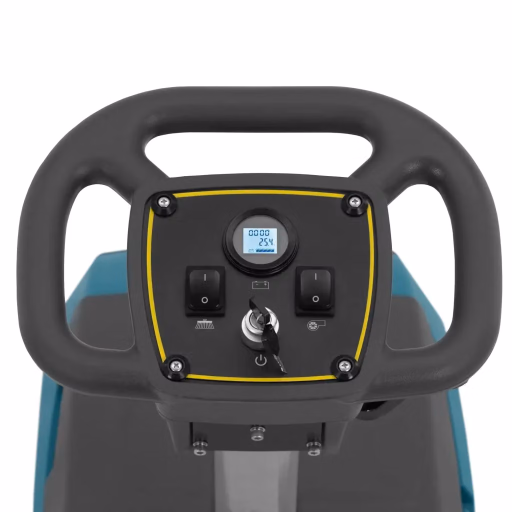 Lavasciuga pavimenti professionale senza fili Nilfisk grigio con guida manuale in acciaio Larghezza: 40 cm – 2