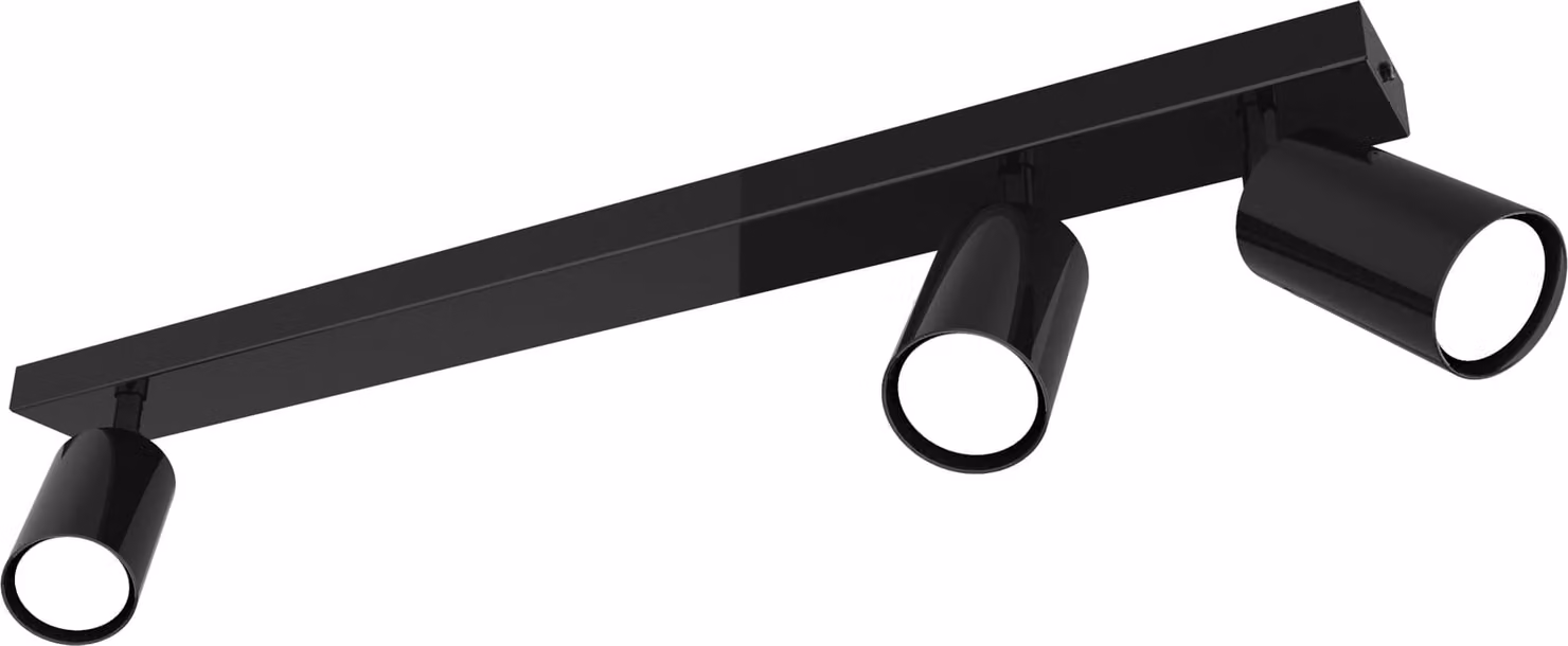 Lampada da soffitto Fleck, monocolore lucida