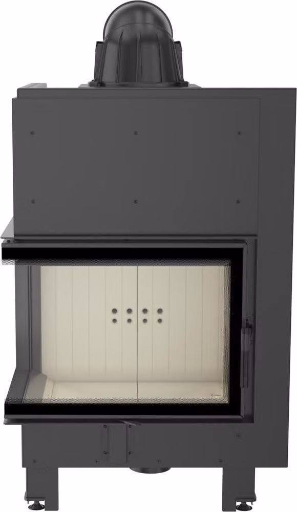 Inserto camino in acciaio KRATKI MBZ sinistro 13 kW Ø 200