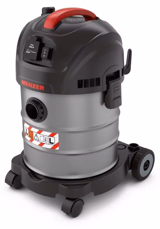 Aspirapolvere industriale antistatico - Potenza: 1400 W - Capacità: 20 litri - Aspiratore per liquidi e solidi