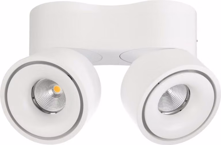 Light Impressions Deko-Light plafoniera Uni II Double 220-240V AC/50-60Hz 20,00 W 3000 K 1350 lm 212 mm bianco 348125