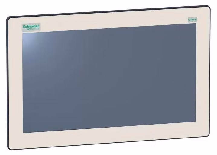 Schneider Electric Harmony GTUX 15" W Outdoor HMI Display touch resistivo, rivestimento protettivo, alta luminosità, frontale in acciaio inossidabile HMIDT75XFH