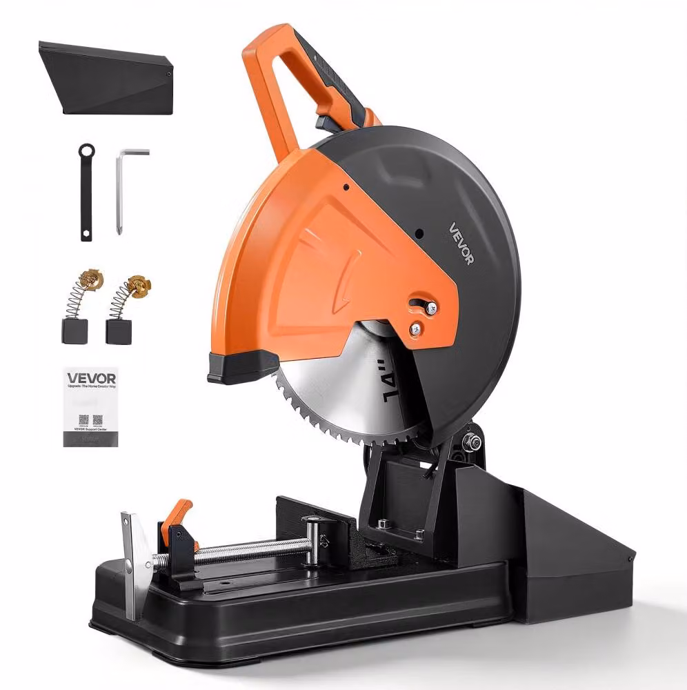 Troncatrice a lama circolare - Motore da 2800 W - Lama da 355 mm - Acciaio al carbonio
