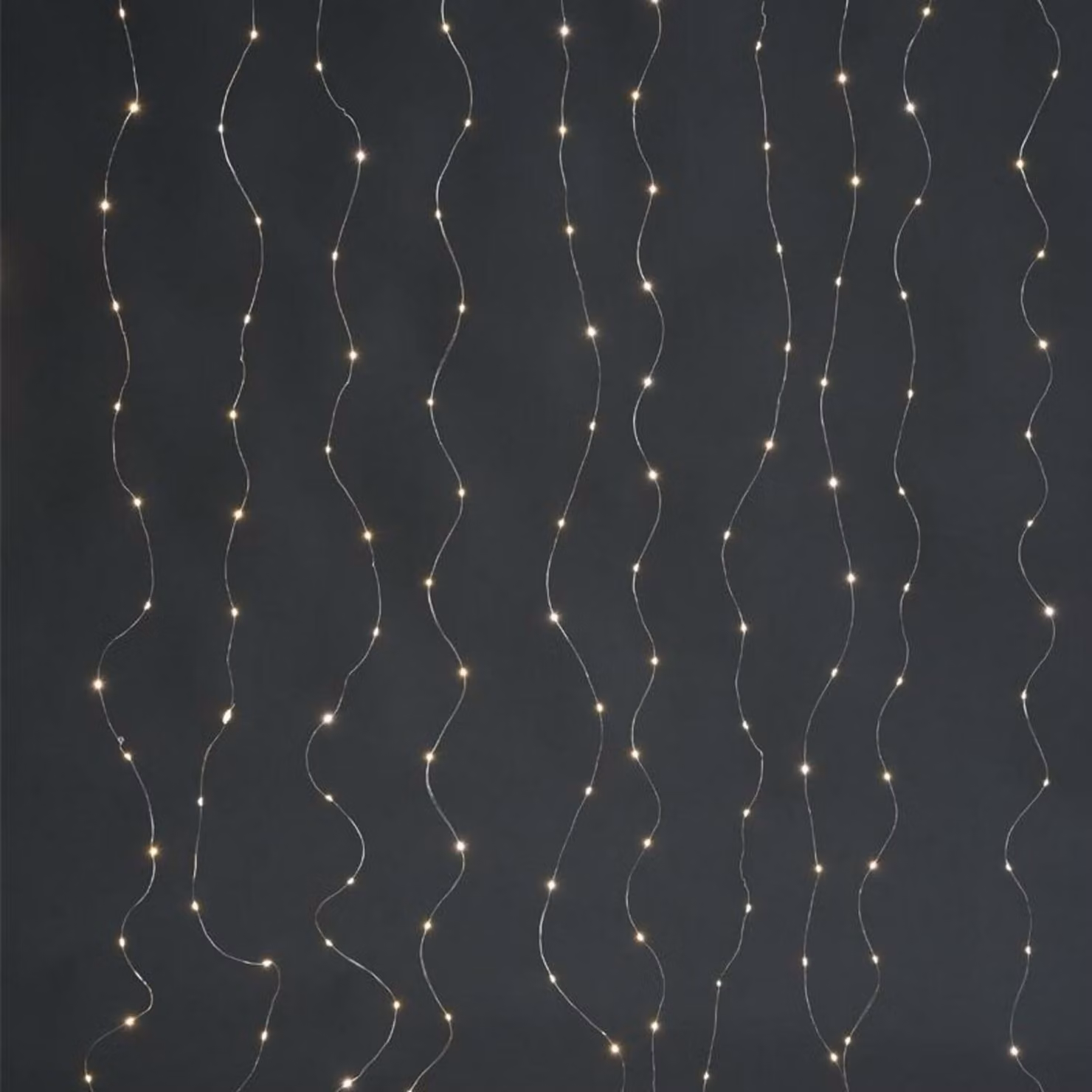 Luci natalizie ACA, 400 LED, bianco caldo, filo di rame color argento, alimentatore USB + telecomando, 2 x 2 m + 3 m, X0140011712