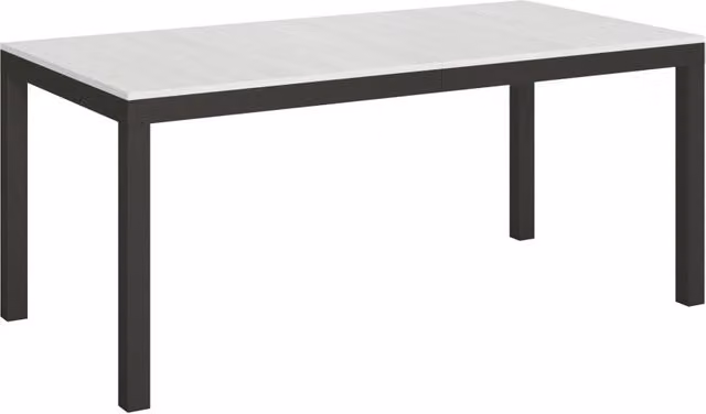 Tavolo allungabile Every Evolution Itamoby Bianco Frassino con telaio Antracite L: 180 cm, P: 90 cm, H: 77 cm (estendibile fino a 440 cm)