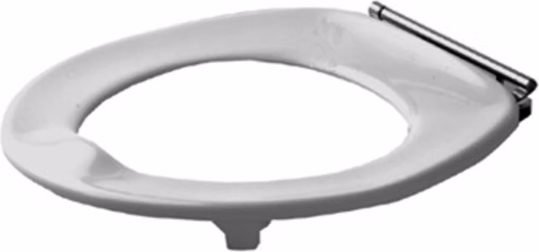Bague de siège de WC Duravit Architec avec tampons angulaires, charnières en acier inoxydable, 0062910000, 0062910000