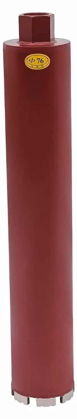 Punte per carotaggio, realizzate con materiali ad alta resistenza, design intuitivo, colore rosso