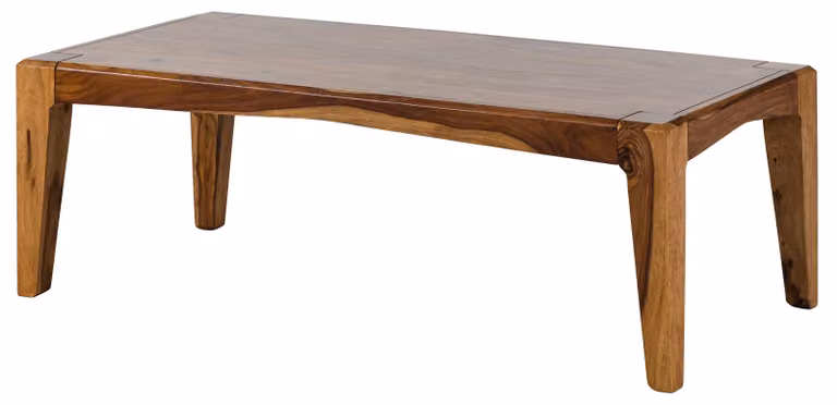 MASSIVMOEBEL24 | ANCONA #101 Tavolino da salotto in legno di sheesham - laccato / marrone 120x60