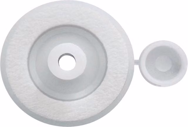 Set di 200 rondelloni in nylon bianco BricoGo Ø 10 mm per sigillatura