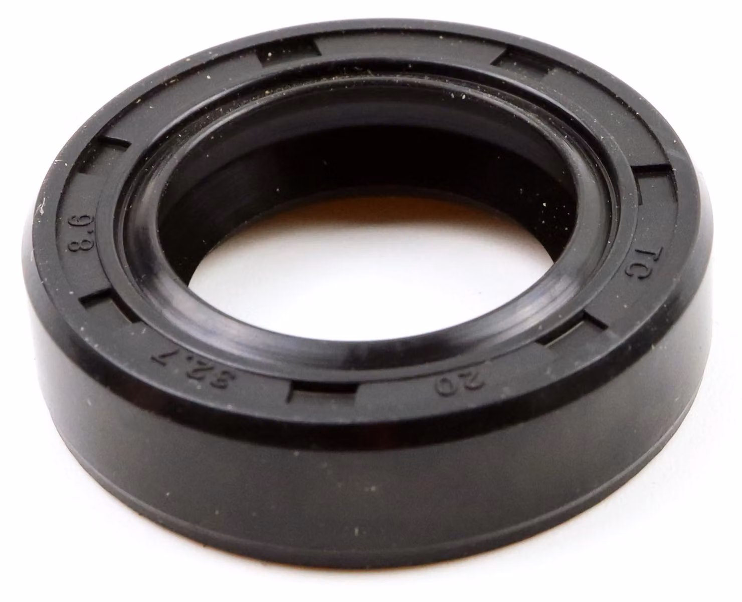 Guarnizione radiale per albero, dimensioni 20x32,7x8,6 mm, materiale NBR70, conforme alla norma DIN 3760