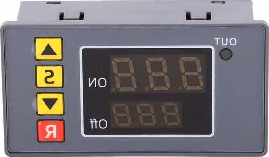 Modulo di commutazione digitale con timer di ritardo ON-OFF e display LCD (110-220 V)