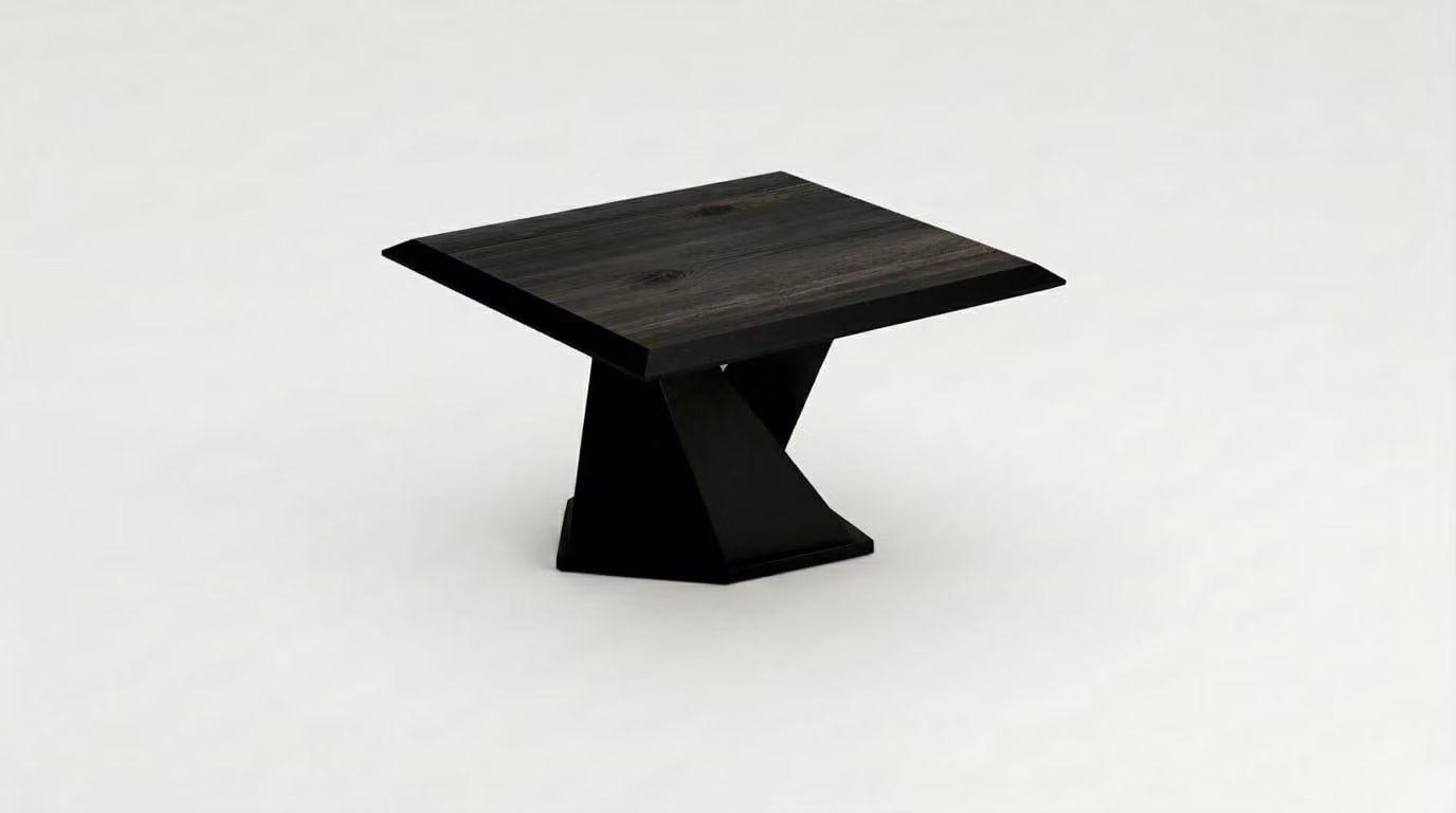 Tavolino da caffè nero, in legno, design moderno, ideale per il soggiorno, stabile