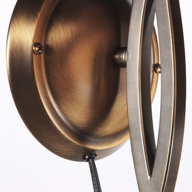 Steinhauer Applique da parete Anthea, dimmerabile, Bronzo / Ottone antico, Soggiorno / Sala da pranzo, Metallo, Applique