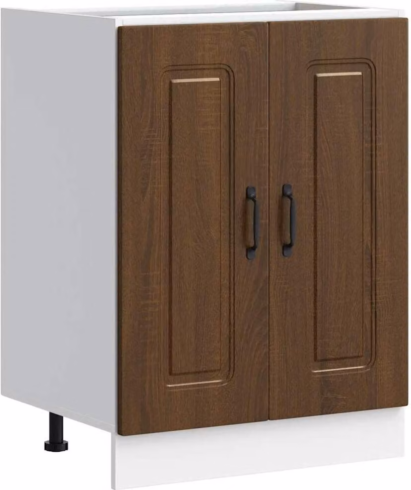 Mobile base lavello Kalmar Rovere Marrone 60x46x81,5 cm