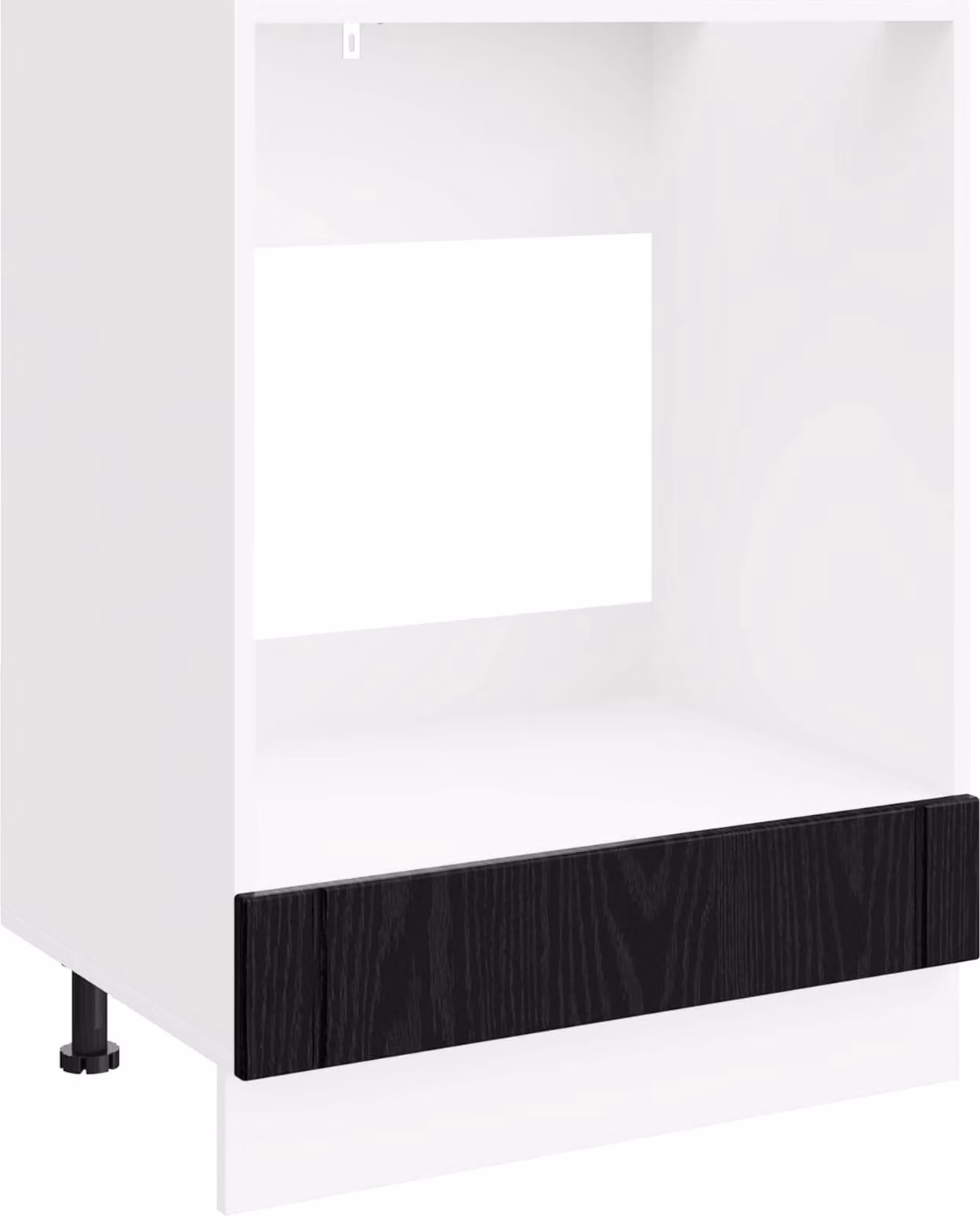 Armadio per forno LUCCA Rovere Nero 60 x 46 x 81,5 cm