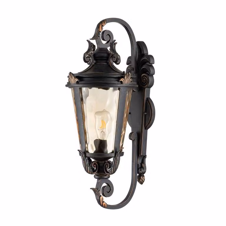 Applique da esterno in stile palazzo E27 60W Baltimore Elstead