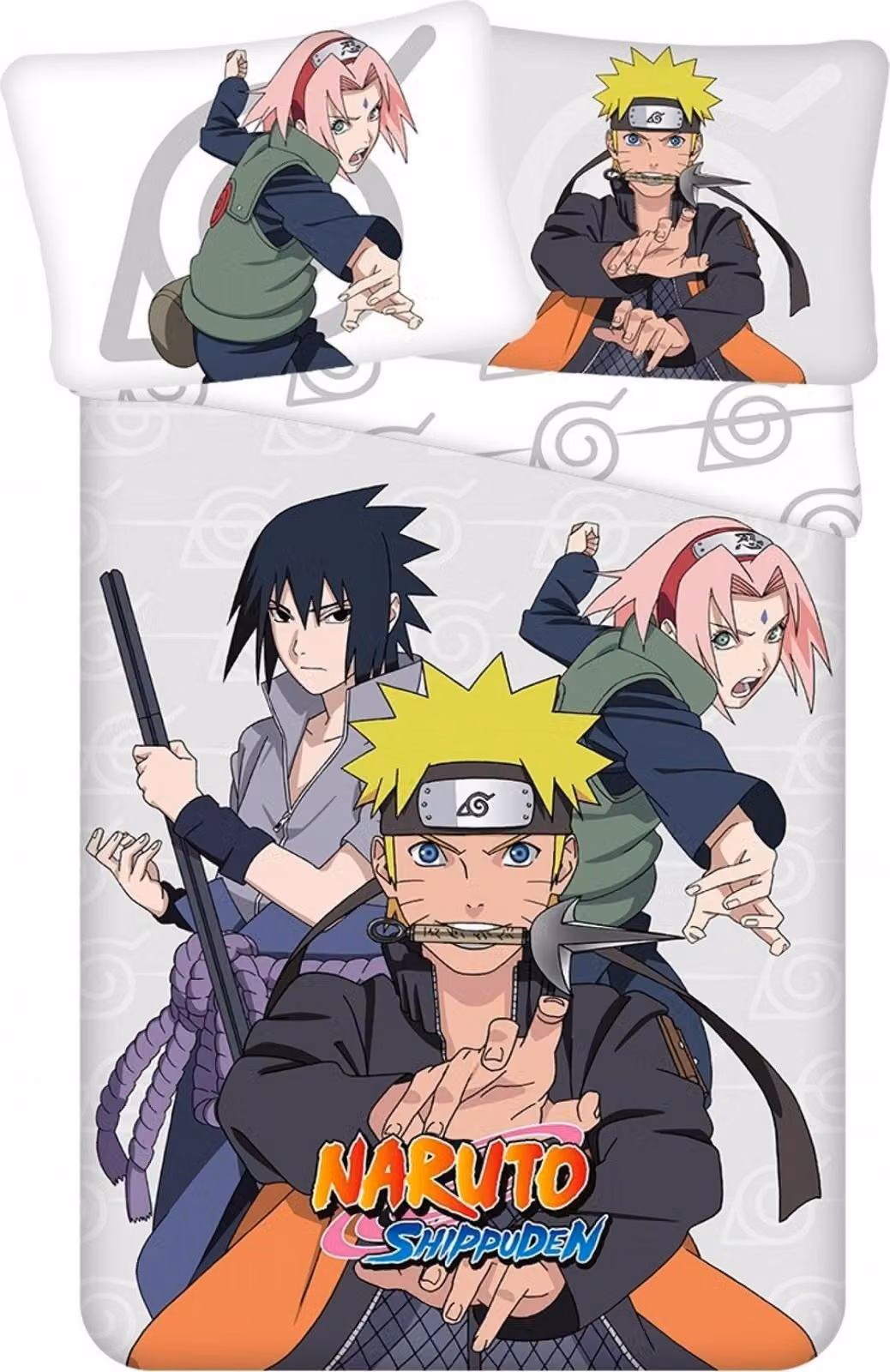 Biancheria da letto Naruto United 140×200 cm, 70×90 cm 100% cotone