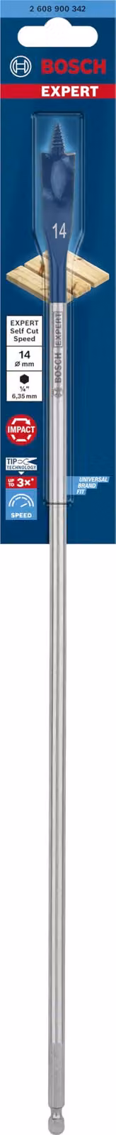 Bosch Expert SelfCut Speed fresa piana 14 x 400 mm - 2608900342