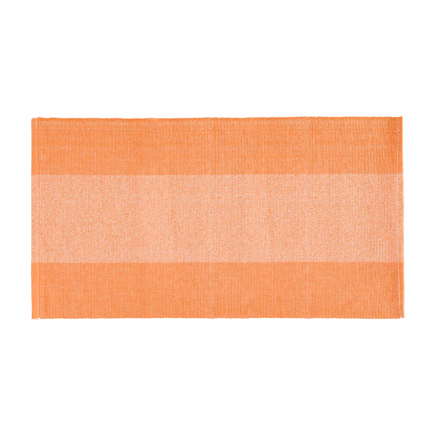 Runner a righe in cotone Kasanova arancione L 120 cm x P 40 cm – 2