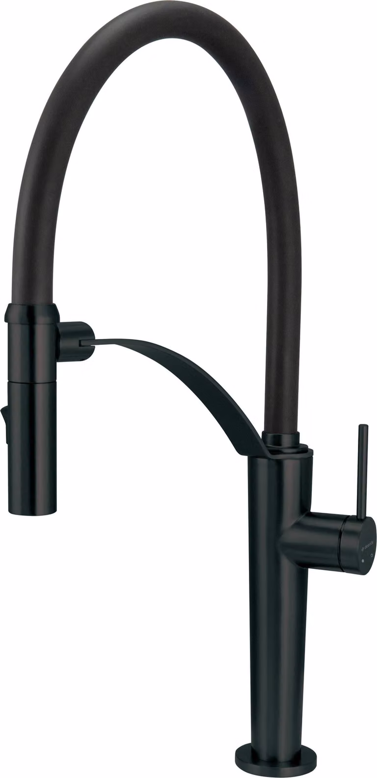 Kitchen faucet with flexible spout - 2 types of spray