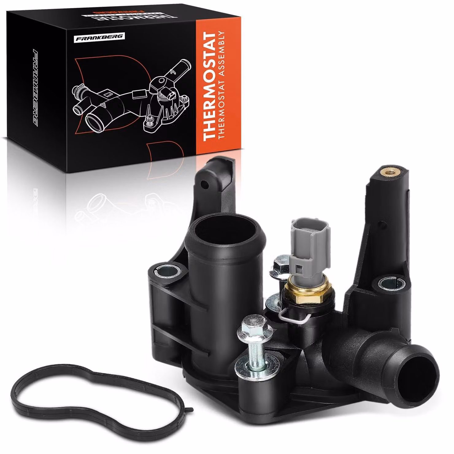 Solidchoice - Termostato per liquido di raffreddamento, ricambio per sistema di raffreddamento motore