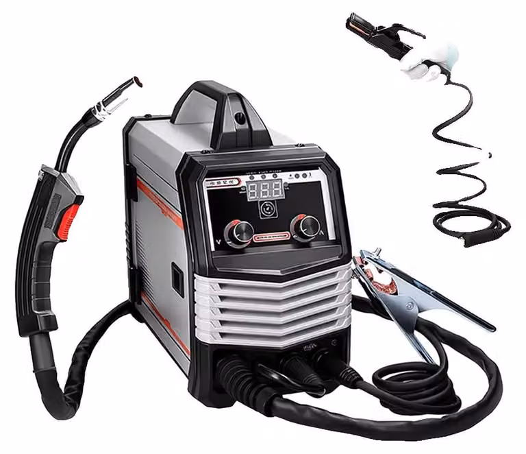 Saldatrice multifunzione, con display digitale, 4 in 1