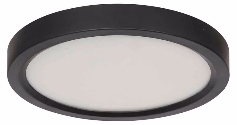 Plafoniera - nero - Ceiling and wall -  plastica metallo - Ø 30cm - LED - 4132ZW - Steinhauer
