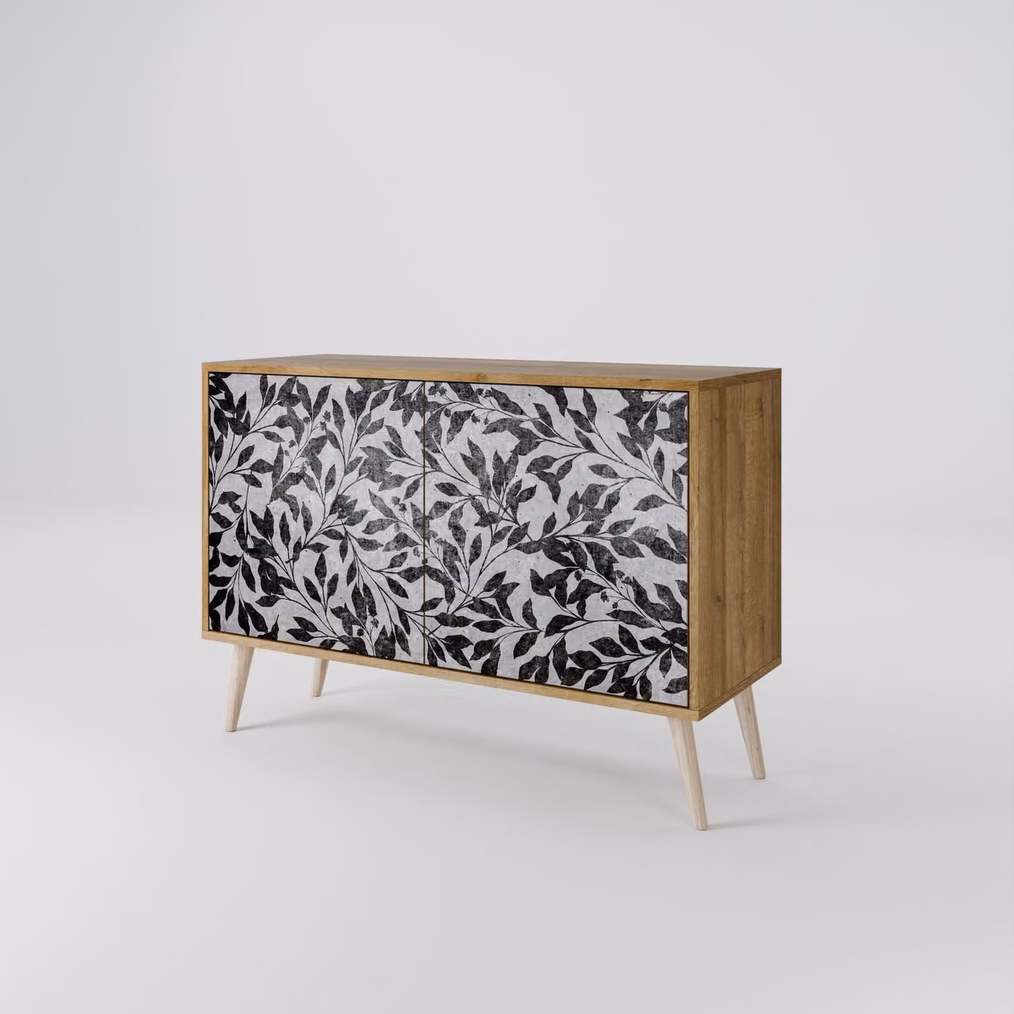 Cassettiera Spacerebels a 2 ante - credenza cassettiera - credenza alta - mobile guardaroba - soggiorno camera da letto - 57,5×111×42 (HxLxP)