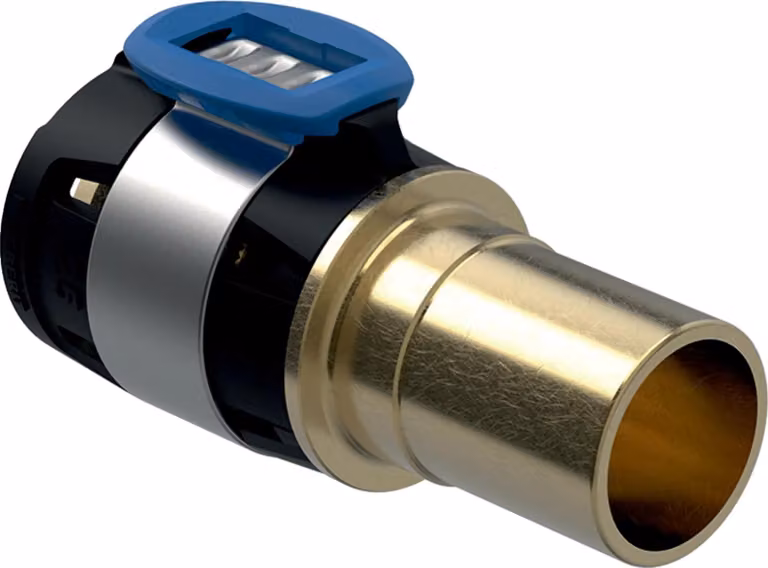Geberit GE FlowFit raccordo Mapress RG+ con estremità a innesto, d32 x 28 mm, 1 pz.