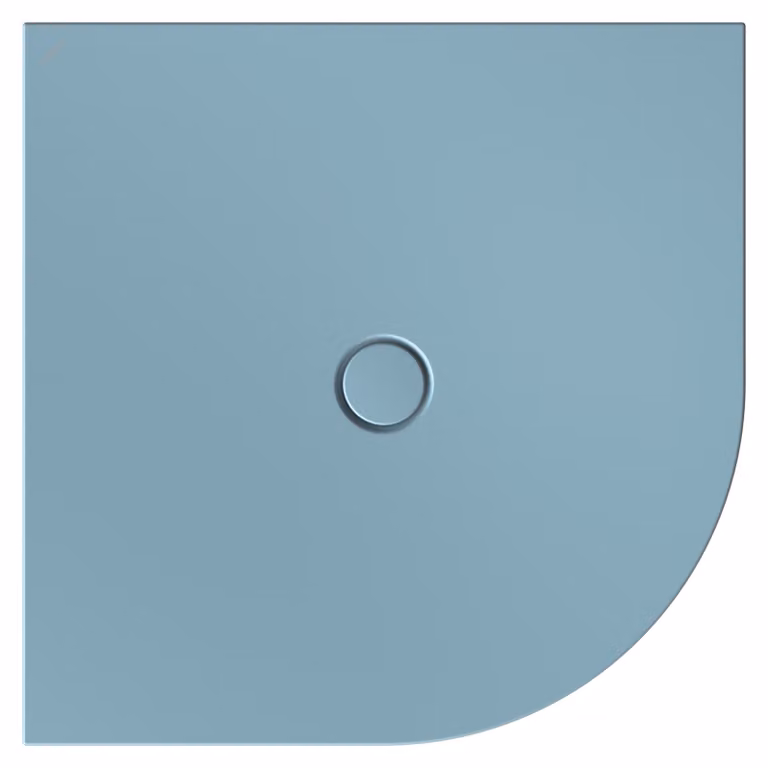 BetteFloor Corner receveurs de douche quart de cercle avec BetteGlasur Plus, 1000x1000mm, 5451-418PLUS, 5451-418PLUS