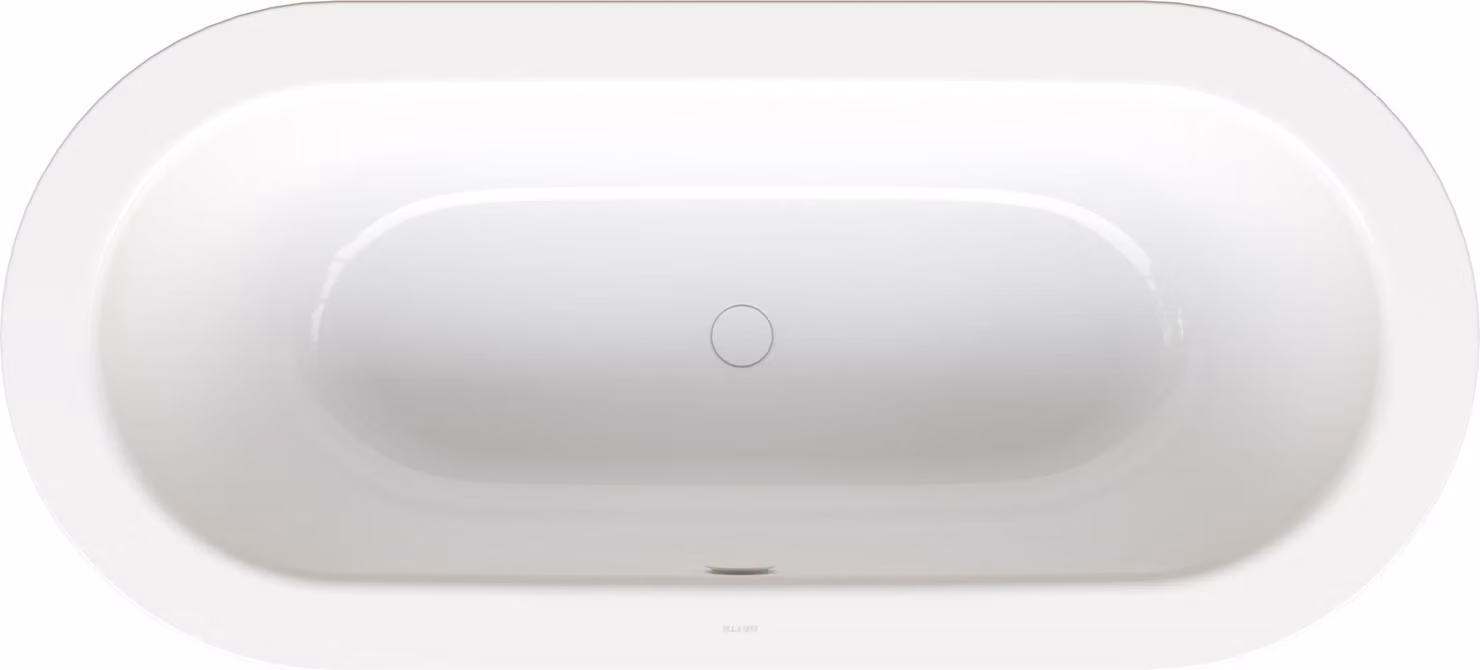 BetteStarlet Ovale Baignoire ovale à encastrer, 2 places, 1650x750x420mm, 2720-000Plus, 2720-000Plus